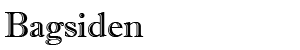 Bagsiden