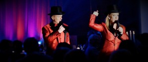 Show og herlige Stine med Martin og dinner