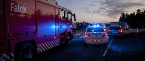 To mænd fra Skagen involveret i færdselsuheld