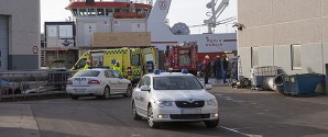 Værftarbejder afgået ved døden