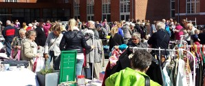 Forårsbasar på Kappelborgtorvet