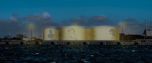 Udsmykning af olietanke på Skagen Havn
