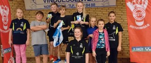 Kæmpe medaljehøst ved første badmintonstævne
