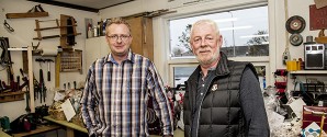 Stor dag hos tømrerfirma