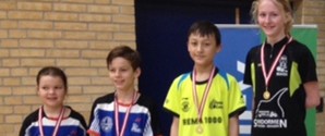 Mathilde Desmareth Jysk/Fynsk Mester i badminton