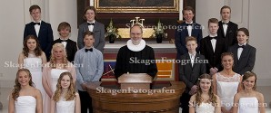 Så var det den sidste konfirmation i Skagen Kirke i år