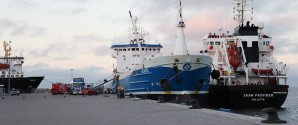 Mindre olieforurening på havnen