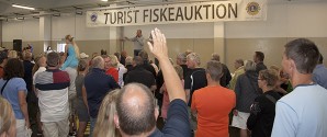 Der var godt gang i den til turistfiskeauktionen