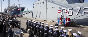 Forsvarsministeren navngav nybygning #428