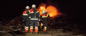 Fyrværkeri skyld i brand ved Hedeboskolen