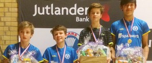 Masser af medaljer til Skagen Badmintonklub