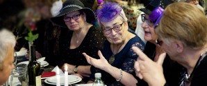 Nutidens festlige kvinder holdt nytårskur