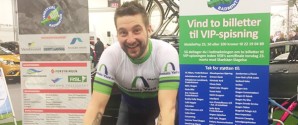 Allan cyklede 150 kilometer