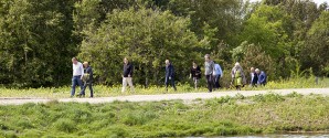 Plan og Miljøudvalget på besøg ved Guldmajssøen