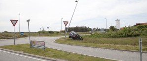 Norsk bilist overså rundkørsel