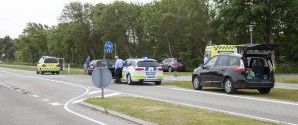 Færdselsuheld på Bøjlevejen