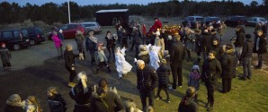Rideklubben bød indenfor