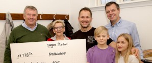 Endnu en flot donation til Caféen for Kræftramte