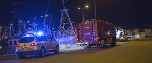 Ældre mand hevet op af havnebassinet OPD.