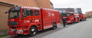 Stort opbud af brandmænd på Museet!