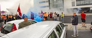 Havnearbejdere mødte op hos FF