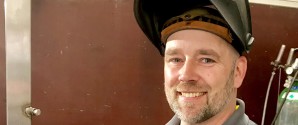 Smeden går på scenen på Kappelborg