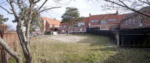Depotfaciliteter og pænt bagområde ved Kappelborg
