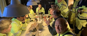 Renovationsarbejderne undskylder !