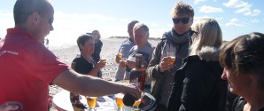 Ølsmagning på Grenen
