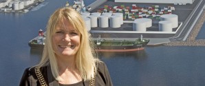 Borgmesteren tog første “spadestik”