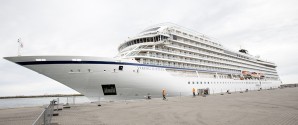 Krydstogtskib på første besøg
