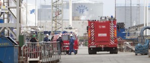 Brand på skib