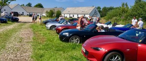 MX-5 sportsvogns tur med stop i Bunken