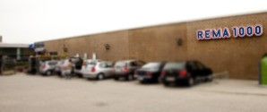 Palletyve på spil ved Rema 1000