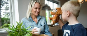 Vi vil ikke flytte af hensyn til børnene