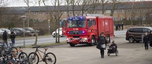 Elev aktiverede brandalarm