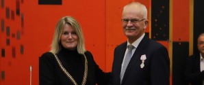 Bjarne Kvist tildelt Ridderkorset