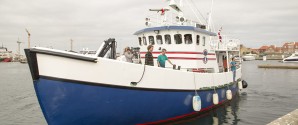 Kronprinsen på kort visit i Skagen