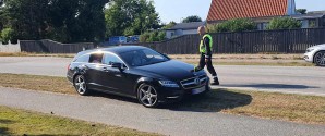 Politiet massivt til stede i Skagen i dag OPD