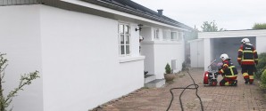 Brand i elektrisk installation på Middelbanke