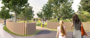 Nu er vejen banet for vandkunst på Skolemarken