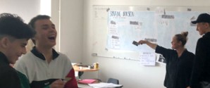Handelsskoleelever er begejstret for iværksætteri