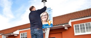 Fra lørdag middag må der ophænges valgplakater