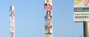 Nu går det for vidt med ophængning af valgplakater