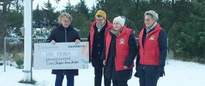 Donation fra Lions til julemærkehjemmet i Hobro
