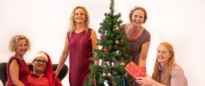 ForårsRevyholdet i julehumør