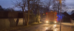 Skorstensbrand på Tuxens Allé