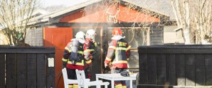 Nabo opdagede brand på Østbanke