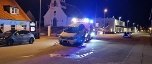 To biler i færdselsuheld i går aftes