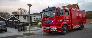 Røgudvikling fra kælder på Iver Christensens Vej